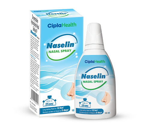 Cipla Naselin Decongestant nasal spray