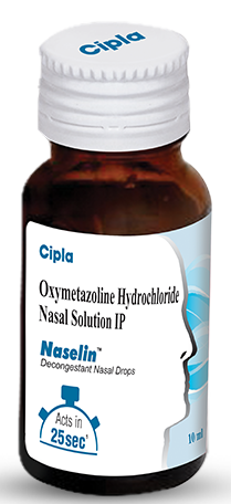 Naselin Decongestant Nasal Solution