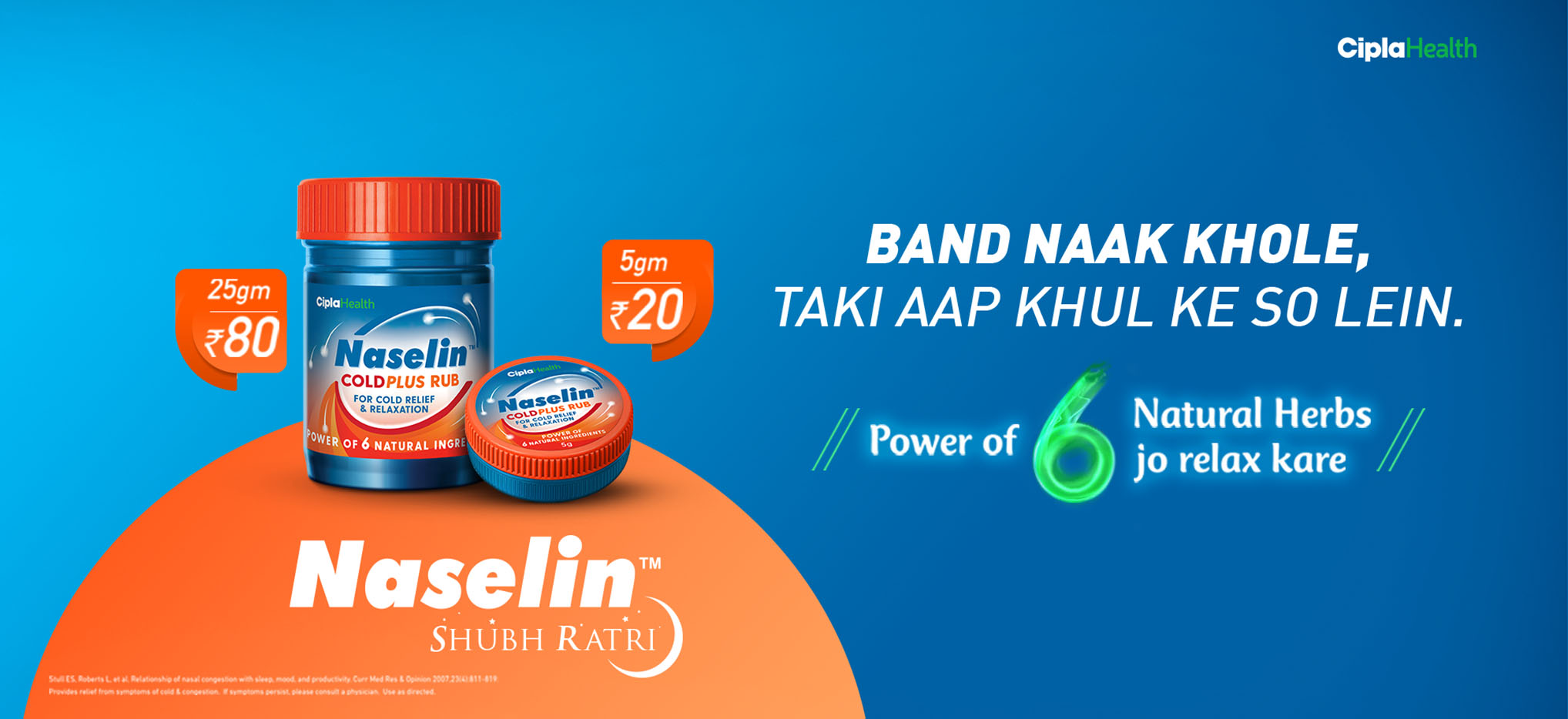 Cipla Naselin Cold Rub