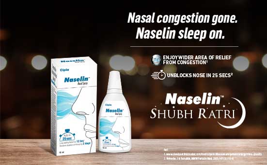 Cipla Naselin Decongestant nasal spray